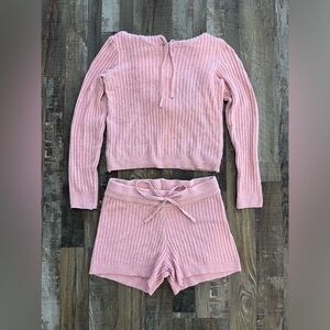 Pink pjs set! Worn once!🩷🩷